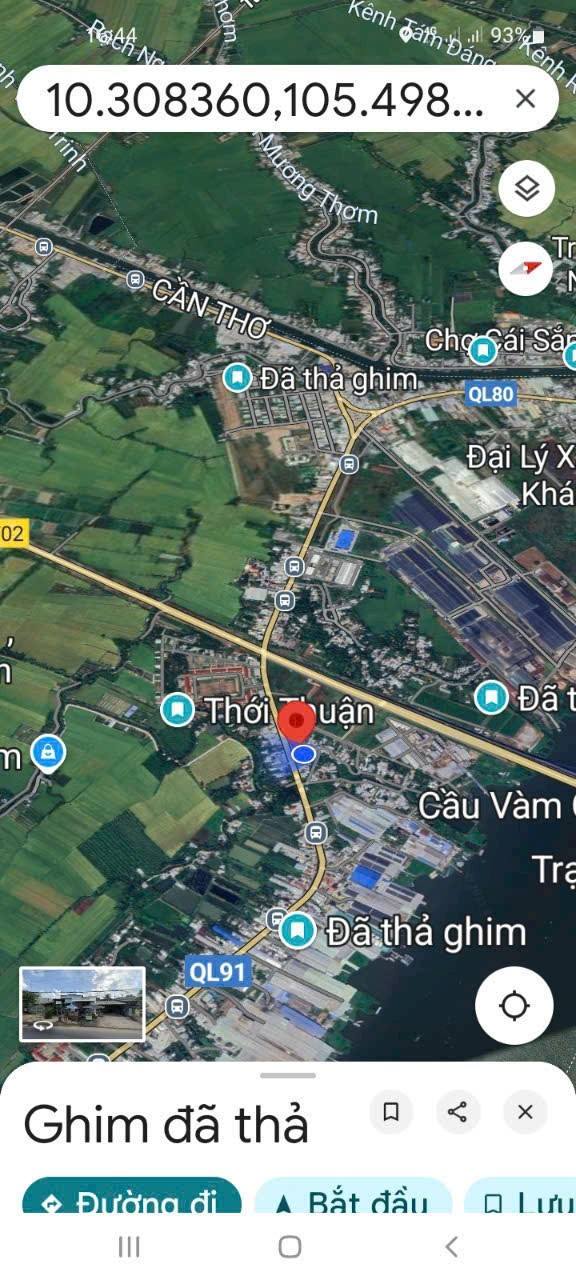 10 Phòng Trọ Mặt Tiền QL91, Cần Thơ - Dòng Tiền 700 Triệu/Năm
