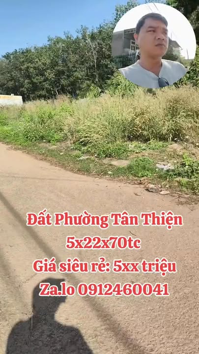 Đất nền Phường Tân Thiện Đồng Xoài 110m² - Pháp lý rõ ràng!