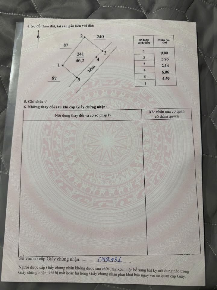 Đất nền Phú Thủy, Phan Thiết 46m² - Sổ đỏ chính chủ, giá tốt!