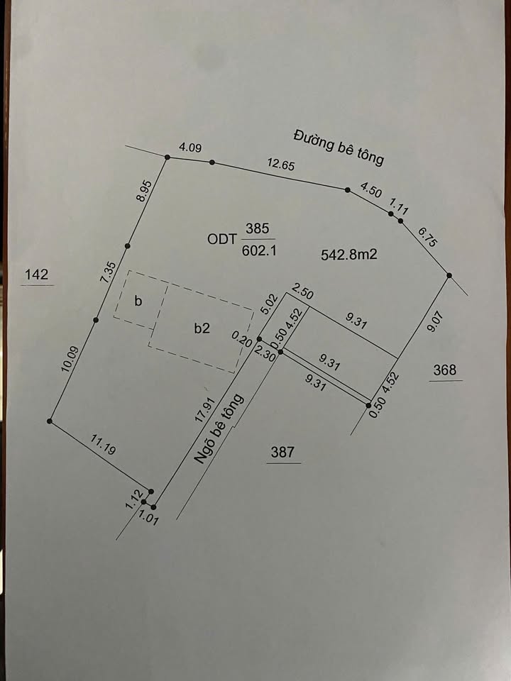 Đất nền Hải Tân TP Hải Dương 42m² giá 1.45 tỷ - Đường to ô tô vào tận đất