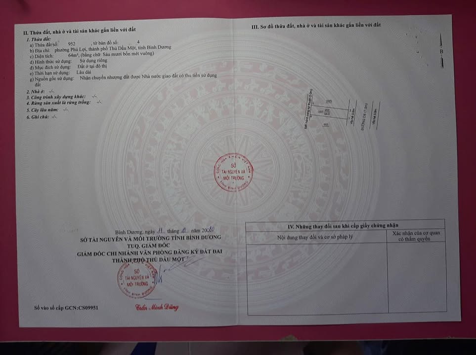 Bán Đất 64m² KDC Phúc Đạt, Thủ Dầu Một - Giá 3 Tỷ