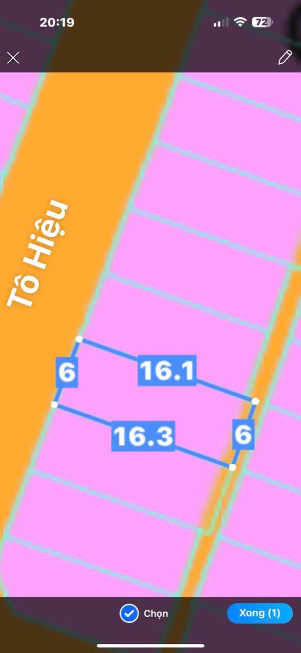 Bán nhà mặt tiền Tô Hiệu Bà Rịa 96m² giá 4.5 tỷ - Vị trí đẹp