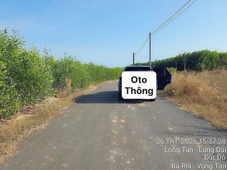 Bán Đất Vườn 1583m² Phước Tân, Xuyên Mộc, BR-VT - Sổ Đỏ Riêng