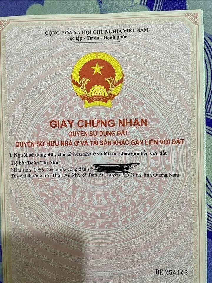 Đất nền Phú Ninh Quảng Nam 700m² giá 1.4 tỷ - Sổ đỏ chính chủ