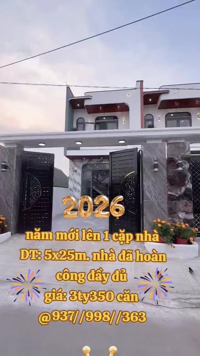 Nhà Mỹ Hạnh Nam Đức Hòa 125m² - Thiết kế hiện đại, sang trọng!