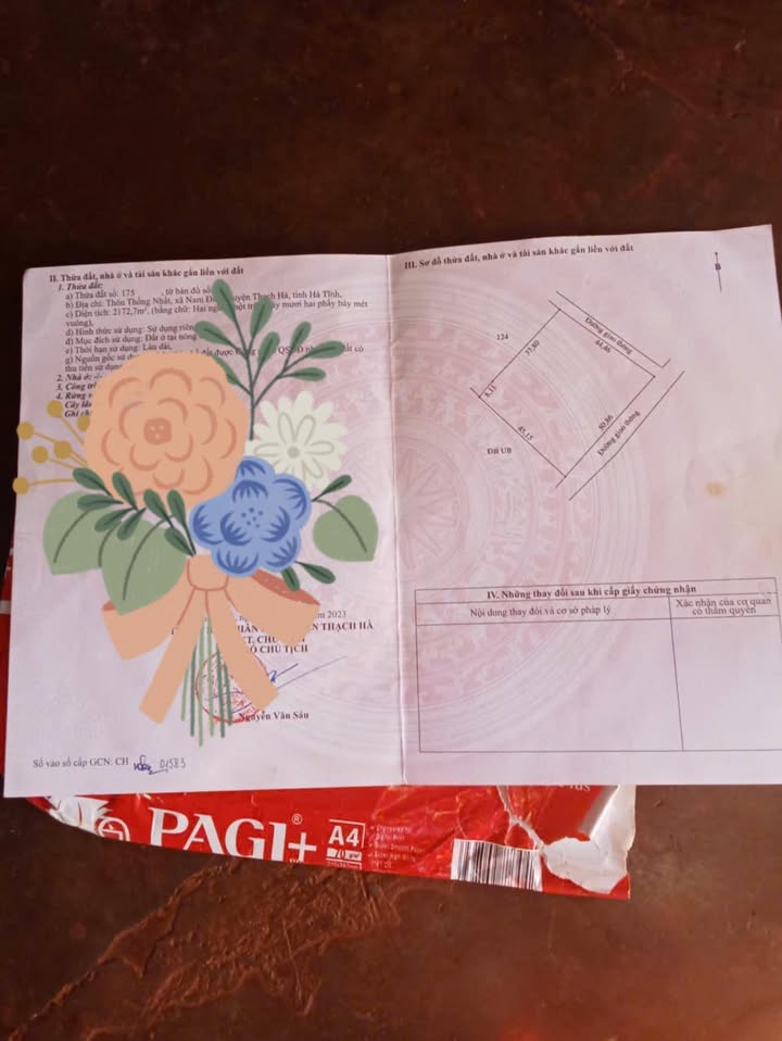 Đất Thổ Cư Nam Điền, Hà Tĩnh - 2173m² Vuông Vắn, Chia Lô Thoải Mái