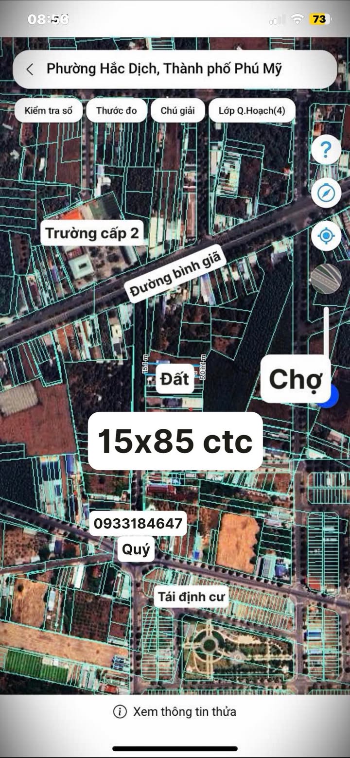 Bán Đất Vàng 1275m² Mặt Tiền Thoại Ngọc Hầu, Phú Mỹ - Kinh Doanh Đa Ngành