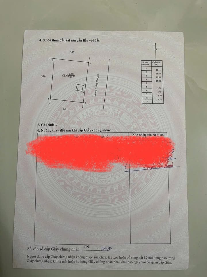 Bán đất Cư ÊBur BMT 500m² giá 1.679 tỷ - Tiềm năng tăng giá cao