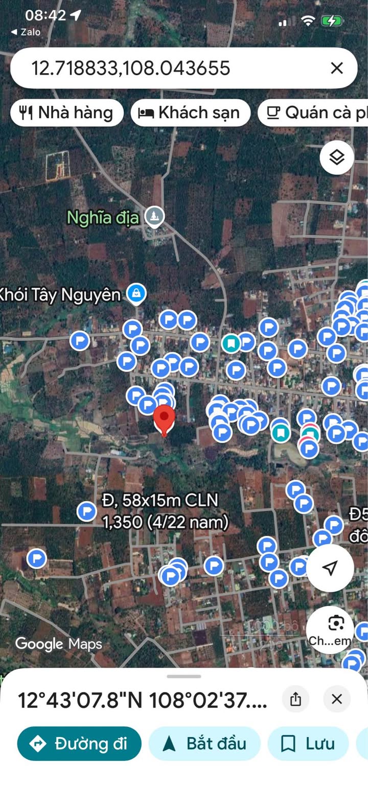 Đất nền Buôn Ma Thuột 1800m² giá 3.45 tỷ - Tiềm năng tăng giá!