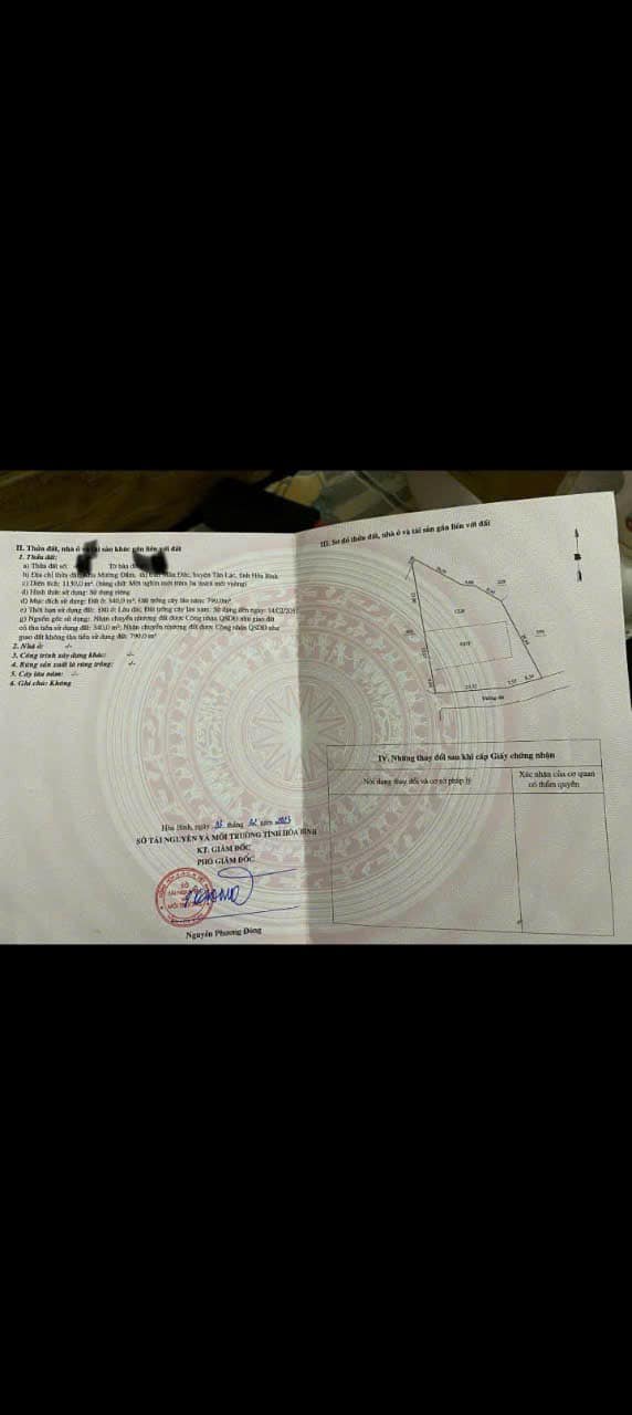 Bán Đất Mãn Đức Tân Lạc 1130m² Sổ Đỏ Chính Chủ - Tiềm Năng Tăng Giá