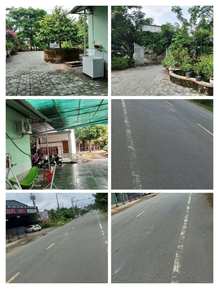 Mặt tiền HL173 Phú Tân, Vĩnh Long - 1003m² đất tặng 4 nhà nghỉ, giá 5.5 tỷ