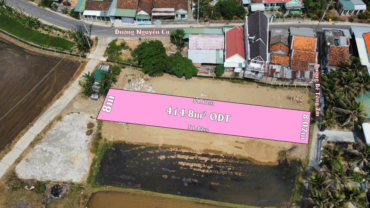 Bán Gấp 2 Lô Đất Đô Thị 999m² Ninh Hòa, Khánh Hòa - Sổ Hồng, Giá Rẻ