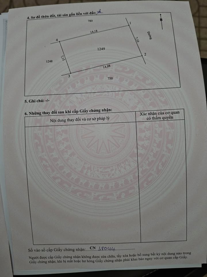 Đất nền Phường Nghi Hòa, TP Vinh 100m² - Sổ đỏ chính chủ