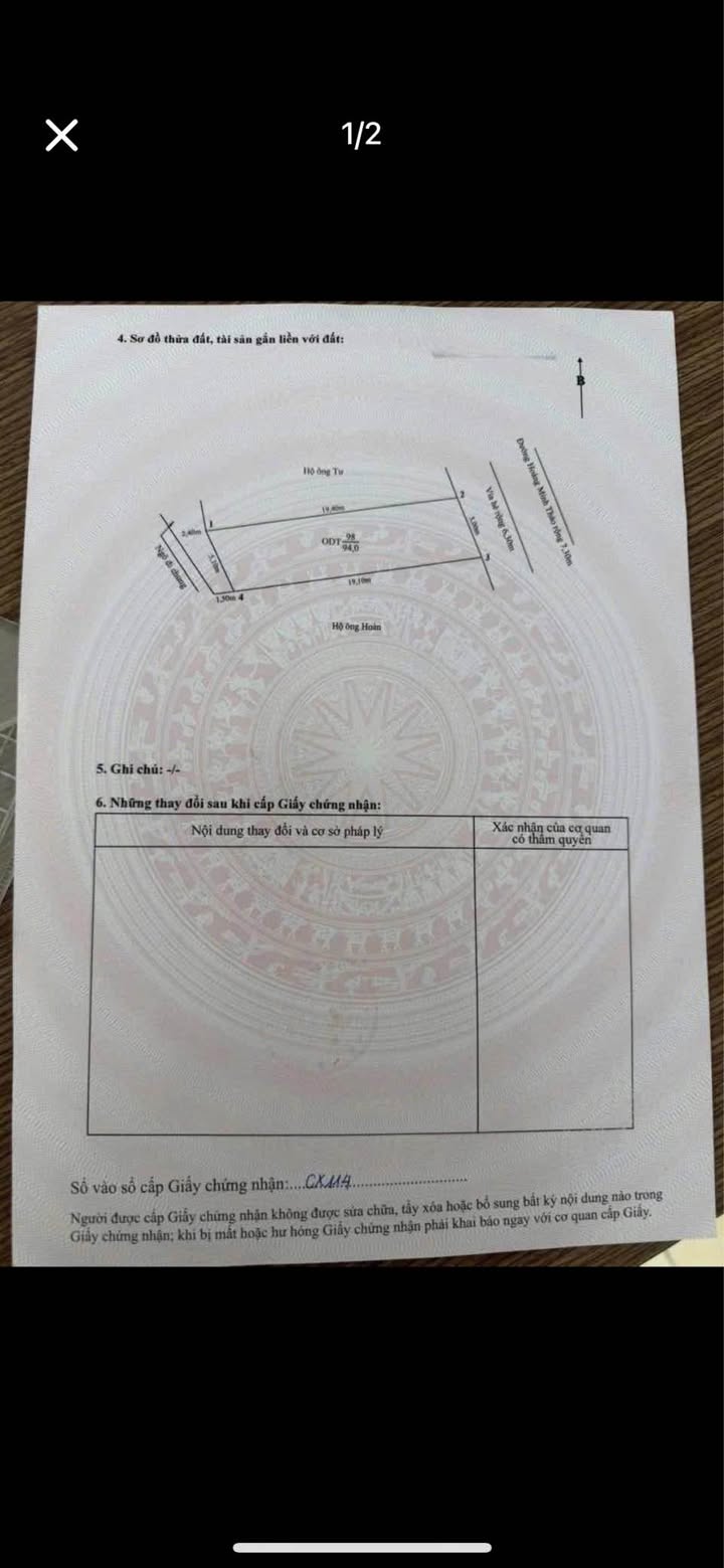 Bán nhà mặt phố Hoàng Minh Thảo 94m² - Vị trí đắc địa kinh doanh ngay!