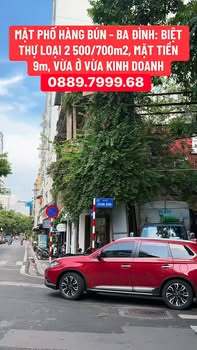 Nhà Mặt Phố Hàng Bún Ba Đình 500m² - Vừa Ở Vừa Kinh Doanh Đắc Lợi