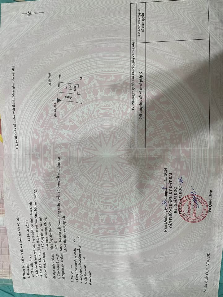 Bán nhà Mỹ Lộc 68m² gần KCN Mỹ Thuận - Vị trí đắc địa kinh doanh!