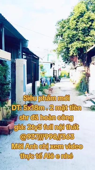 Nhà phố Mỹ Hạnh Nam 90m² giá 2.5 tỷ - 2 mặt tiền, sổ hồng sẵn!