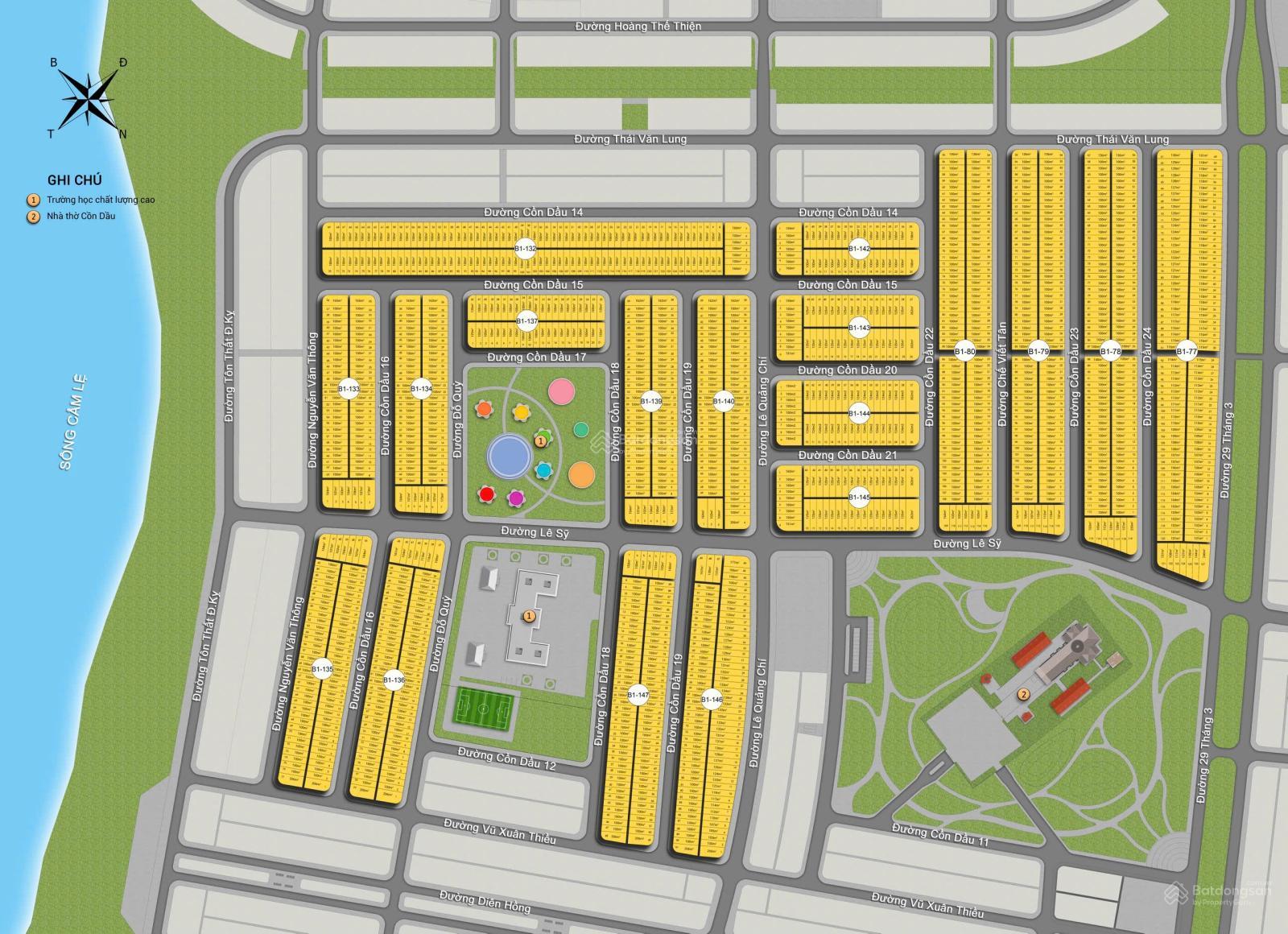 Đất nền Đà Nẵng 128m² Hòa Xuân - Sổ đỏ chính chủ!