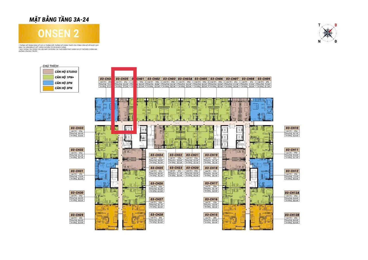 Căn hộ Studio Charmora City Nha Trang 2.894 tỷ - View đẹp pháo hoa trọn đời!