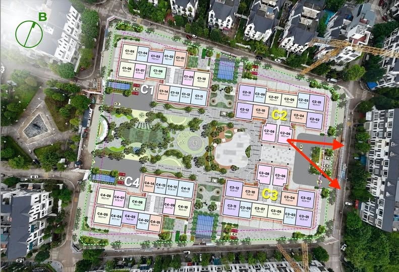 Căn hộ 3PN góc Xuân Đỉnh 85m² giá 6.568 tỷ - View đẹp đón sáng!