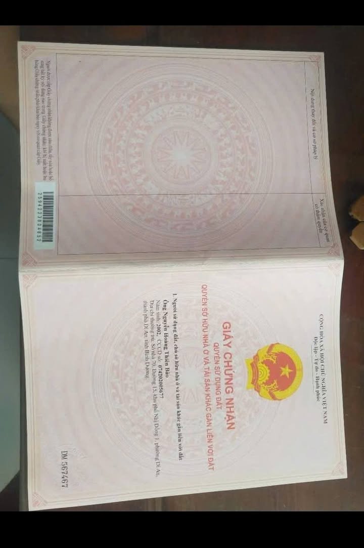 Nhà Dĩ An, Bình Dương 150m² giá 8 tỷ - Giá tốt hiếm có!