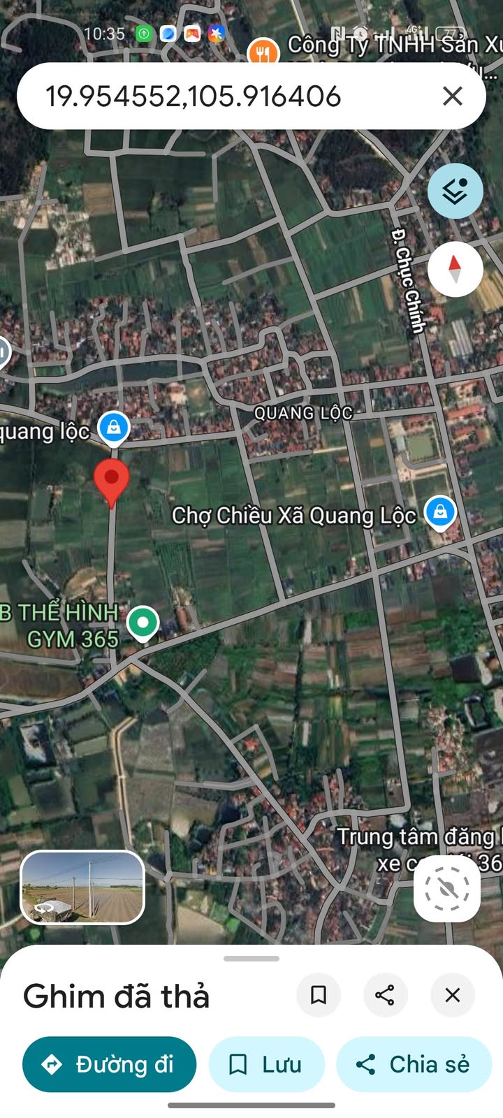 Đất nền Quang Lộc, Hậu Lộc 196m² - Sổ đỏ chính chủ!