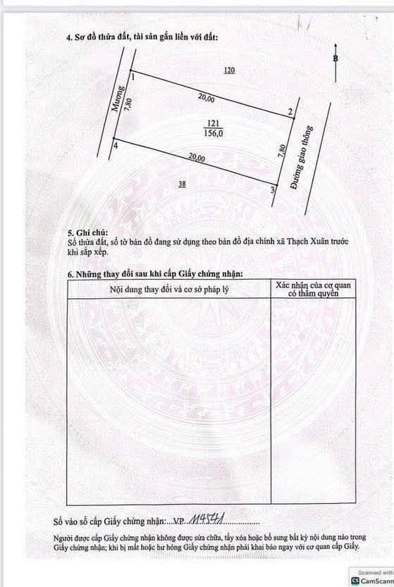 Đất nền TP Hà Tĩnh 156m² giá 1.7 tỷ - Sổ đỏ chính chủ