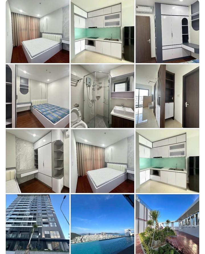 Cho thuê Căn hộ Phú Tài Central Life 2PN Full Nội thất - 8 Triệu/tháng