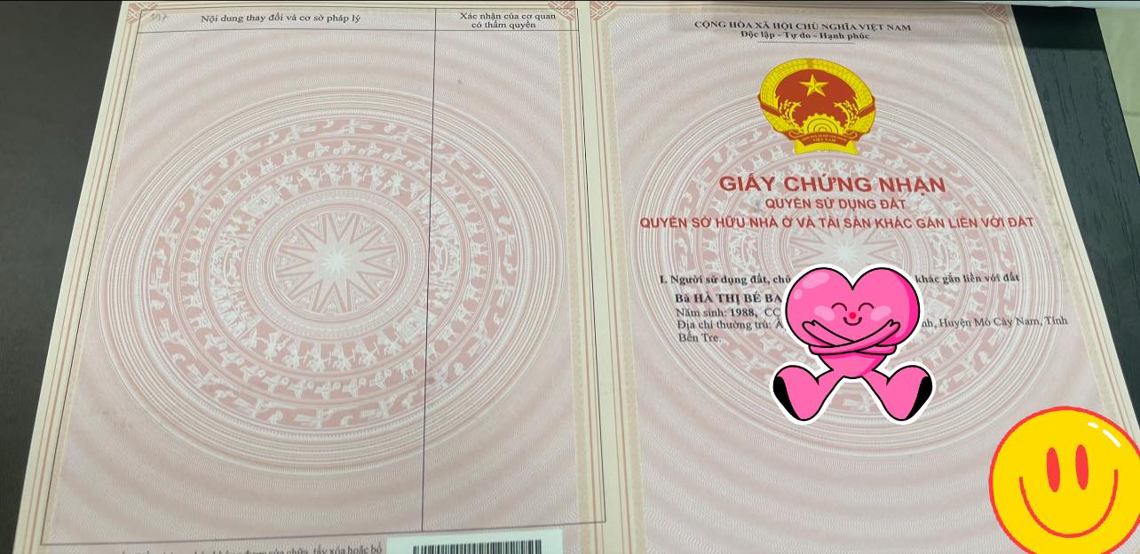 Đất nền Sơn Đông, TP Bến Tre 123.6m² - Sổ đỏ chính chủ!