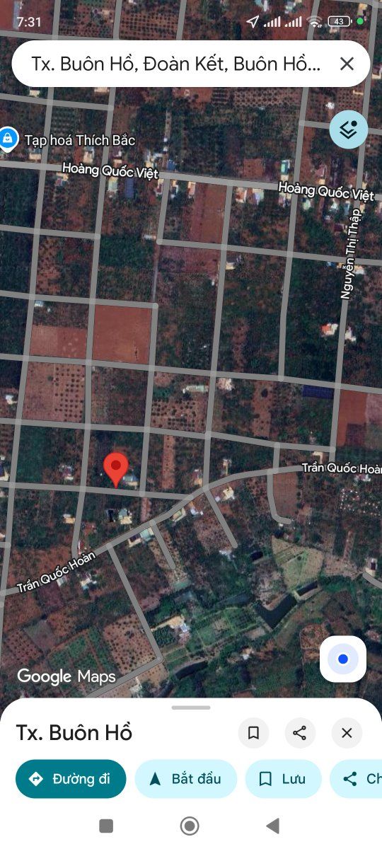 Đất 2 mặt tiền Buôn Hồ 2496m² giá 2.199 tỷ - Sổ đỏ chính chủ