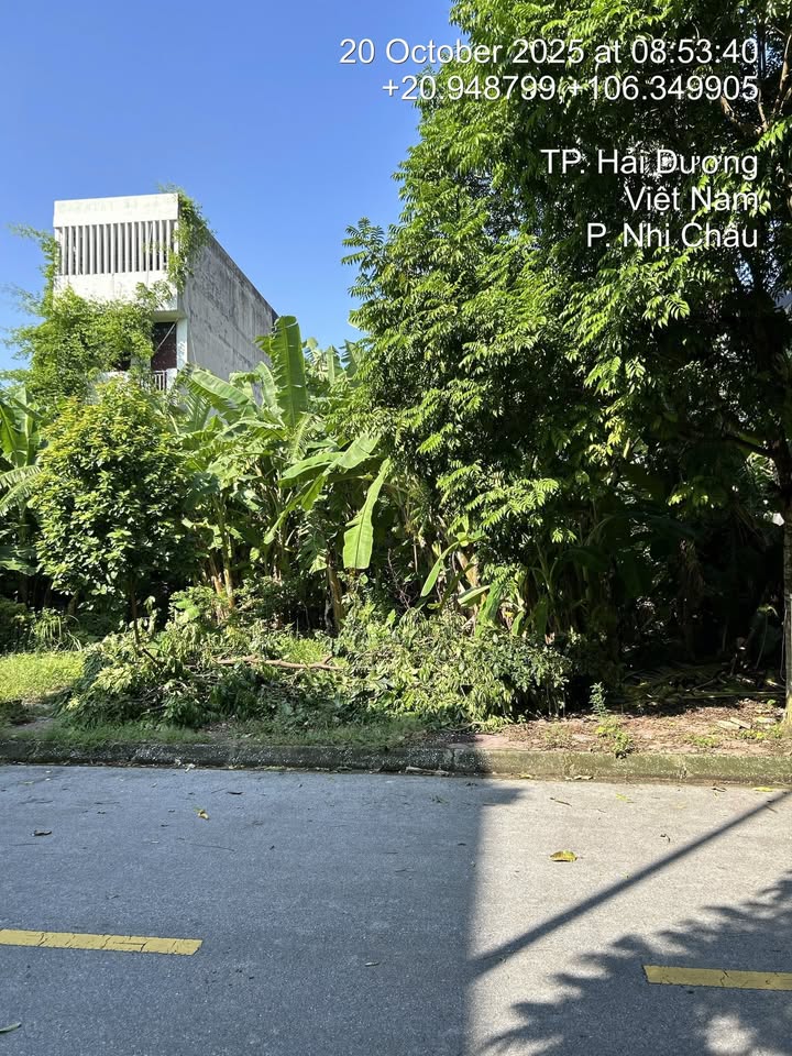 Bán 126m² đất KĐT Âu Việt Hải Dương - Hướng Đông Nam cực đẹp