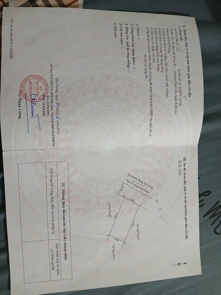 Đất nền Phùng Thị Trinh Kiến An 80m² hơn 1.9 tỷ - Đường to ô tô