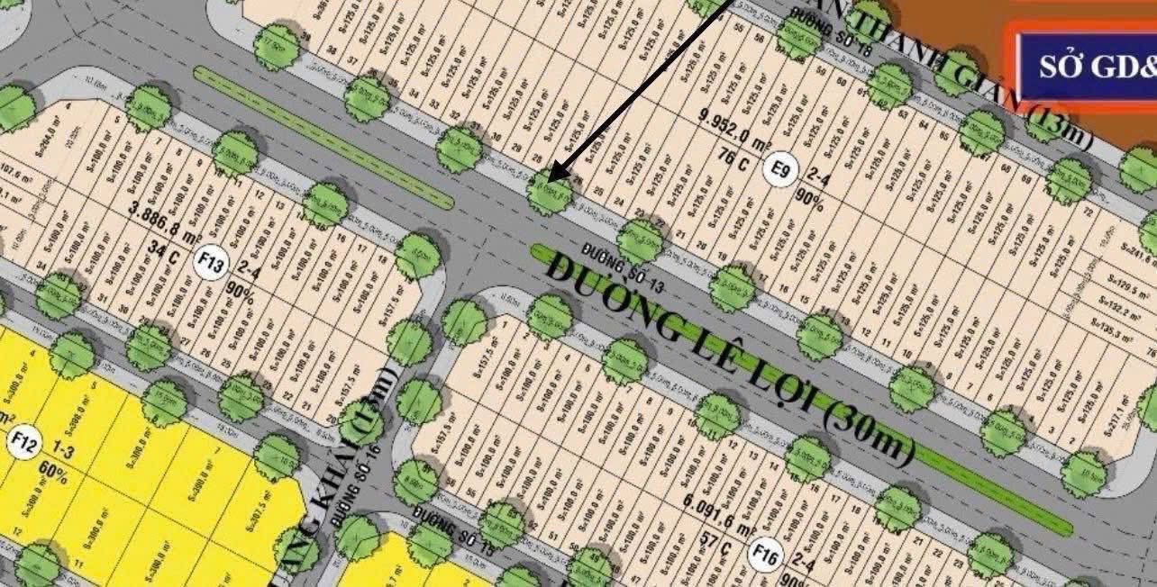 Đất Nền Mặt Tiền Lê Lợi Hà Tiên 125m² - Hướng Biển, Kinh Doanh Sầm Uất