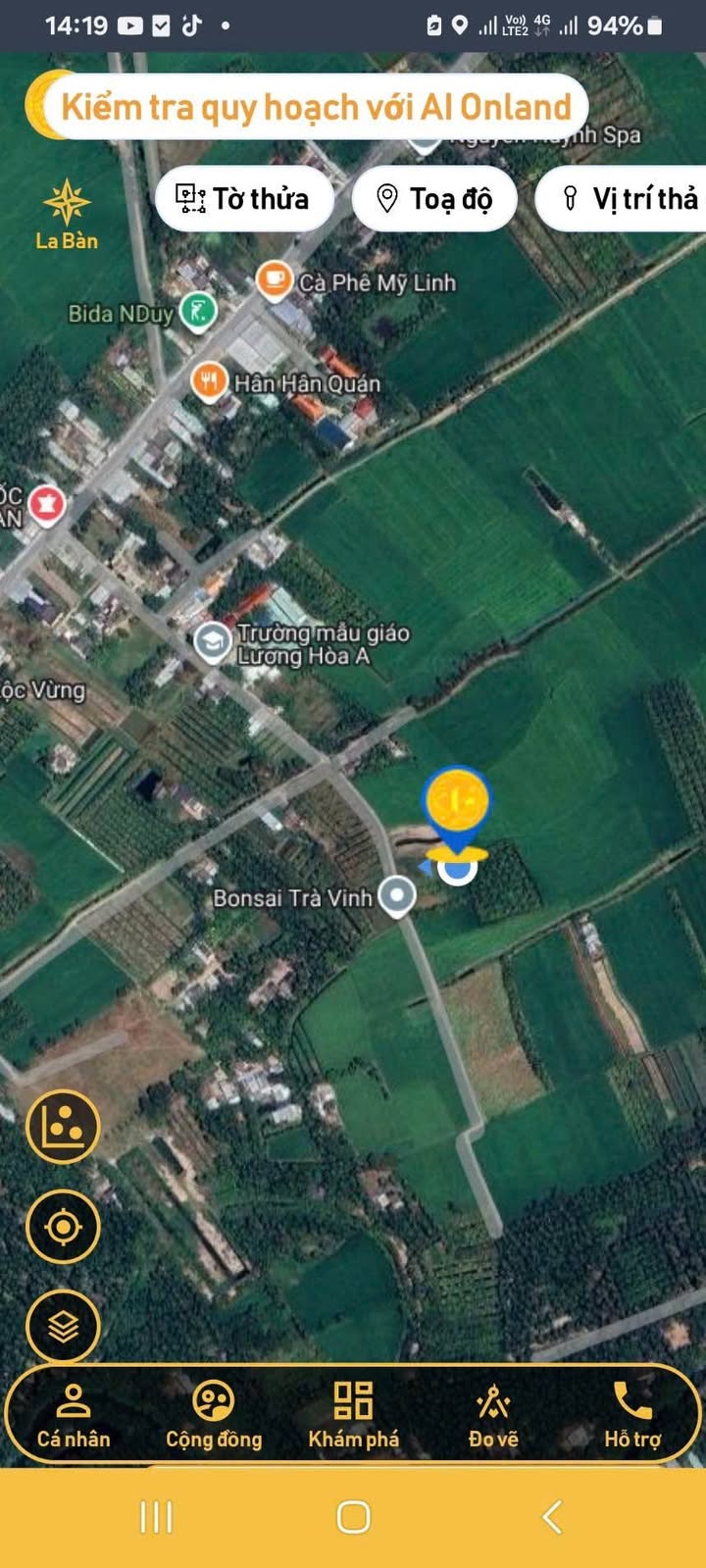 Đất Vườn Vĩnh Long 3200m² - Vườn Dừa Trái Quanh Năm, Giá Đầu Tư