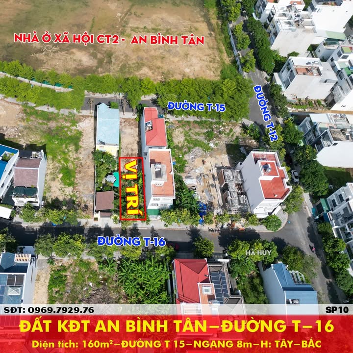 Đất KĐT An Bình Tân 160m² - Mặt Tiền T-16, Sổ Hồng 2024