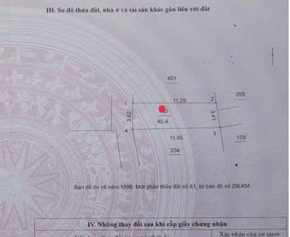 Đất thổ cư Quang Trung Hà Đông 41m² 7 tỷ - Sổ đỏ chính chủ vị trí vàng