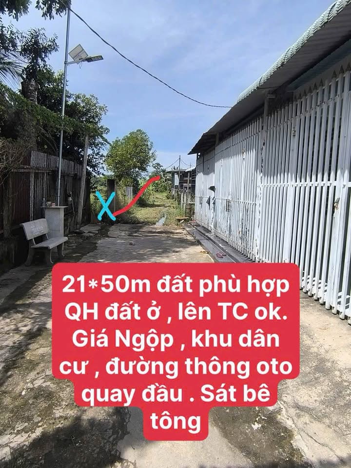 Bán đất Thanh Điền Châu Thành 1050m² - Tiềm năng tăng giá