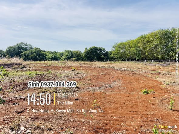 Đất nền Xuyên Mộc 849m² giá 600 triệu - Sổ đỏ chính chủ