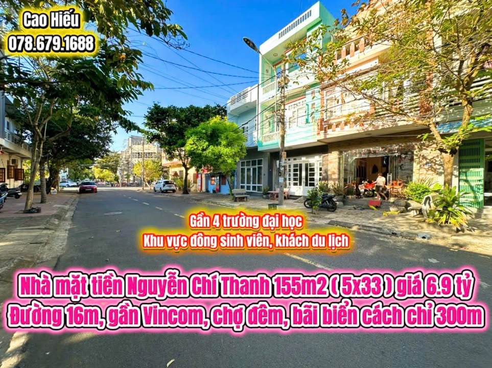 Nhà mặt tiền Nguyễn Chí Thanh 155m² - Kinh doanh đắc địa!