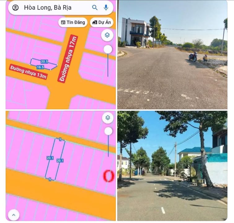 Bán Gấp 2 Lô Đất Vàng Phường Long Tâm, Bà Rịa - Sổ Đỏ Full Thổ Cư