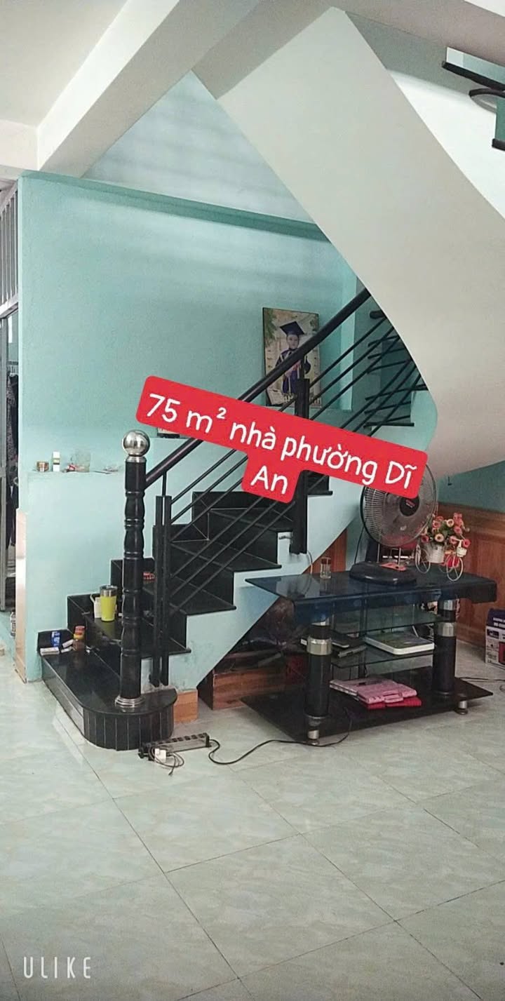 Nhà 75m² đường Lý Thường Kiệt, Dĩ An - Giá 2.04 tỷ, 150m ra mặt tiền