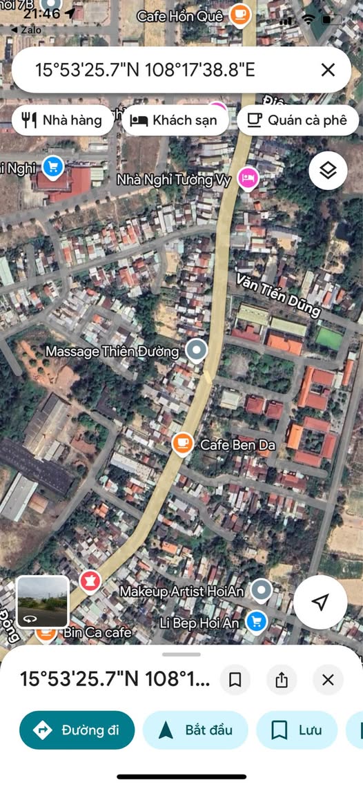 Bán cặp đất mặt tiền Văn Tiến Dũng 100m² giá 2 tỷ - Sổ đỏ chính chủ!