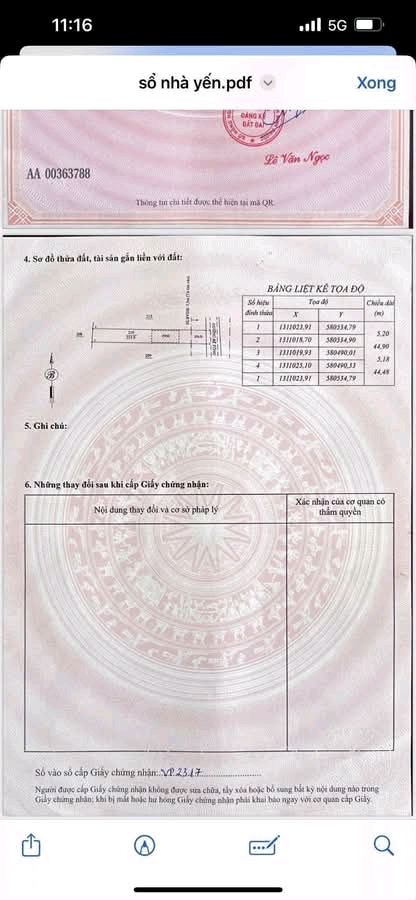 Nhà Cấp 4 kèm Nhà Yến Phước Long 229m² - Giá tốt hiếm có!