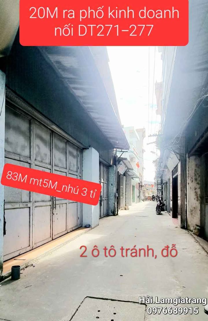 Đất Phù Khê Từ Sơn 83m² Giá 3 Tỷ - Sổ Đỏ Chính Chủ Đường Ô Tô Tránh