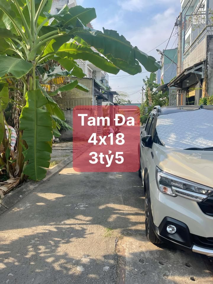 Bán Đất Hẻm Tam Đa Quận 9 - 72.2m² Full Thổ Cư, Sổ Đỏ, Giá 3.5 Tỷ