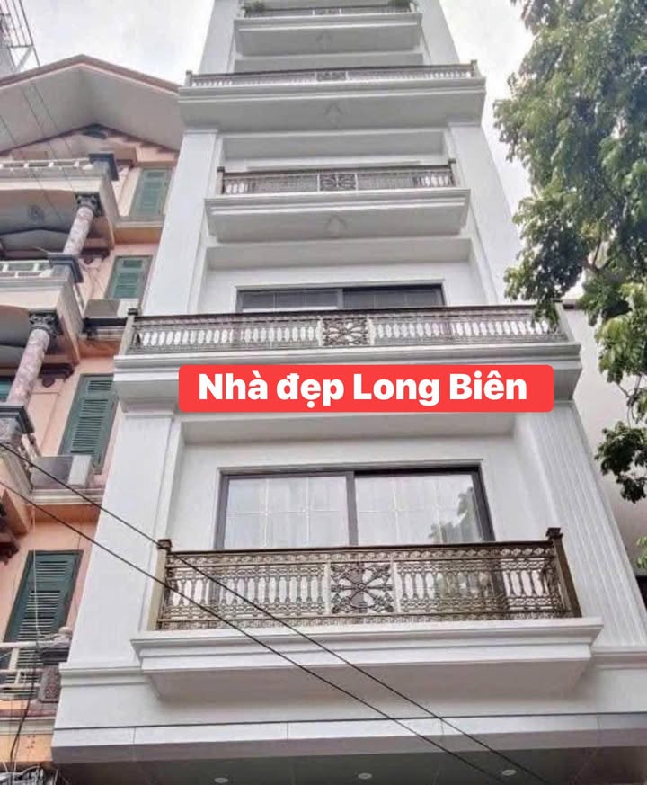 Nhà Mặt Tiền Kinh Doanh 44m² 6 Tầng - 8.8 Tỷ Gần AEON Long Biên