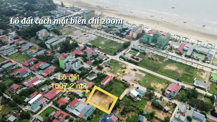 Đất Biển Hải Hoà 1000m² - Đầu tư Khách sạn, Homestay Lý tưởng