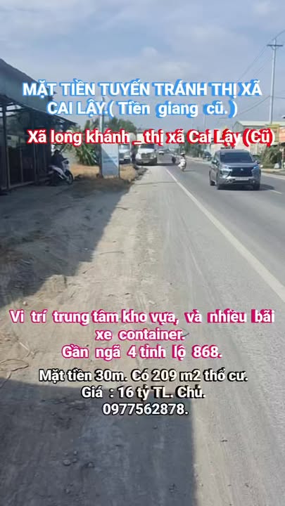 Đất nền Cai Lậy 5000m² gần QL1A - Tiềm năng tăng giá vượt trội!