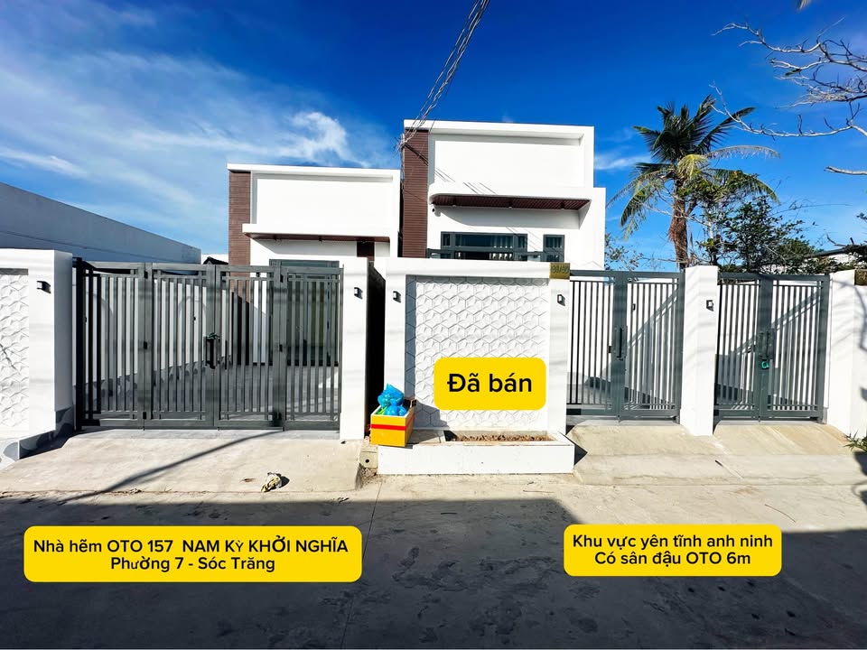 Nhà 125m² Sóc Trăng - Sân Đậu Oto, Hẻm Xe Thông - 1.35 Tỷ