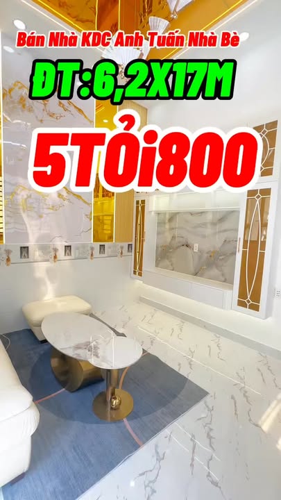 Bán nhà vườn KDC Anh Tuấn N8 Quận 12 102m² 5.8 tỷ - Sổ hồng sẵn